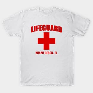 Lifeguard Miami Beach T-Shirt